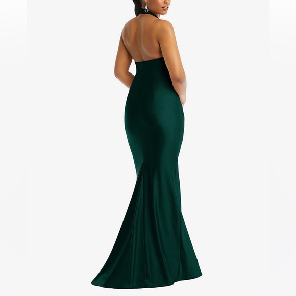 CYNTHIA & SAHAR XIMENA · STYLE CS112 · LUXE STRETCH SATIN Evergreen XL - Picture 3 of 11